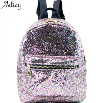 Aelicy Mini PU+Sequins Backpack Women School Bags Princess Bling Backpack Bag Small Travel Sequins Backpack Mochila Feminina
Aelicy Mini PU+Sequins Backpack Women School Bags Princess Bling Backpack Bag Small Travel Sequins Backpack Mochila Feminina