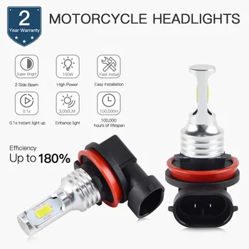NICECNC 100W/Pair H9 Led Bulb Hi Beam Headlight Lamp For Suzuki DL650A DL1000 V-Strom VStrom ABS Adventure 2014-2015 2016 2017
NICECNC 100W/Pair H9 Led Bulb Hi Beam Headlight Lamp For Suzuki DL650A DL1000 V-Strom VStrom ABS Adventure 2014-2015 2016 2017