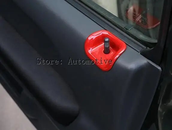 For Suzuki Jimny Red/Bright silver Interior Door Lock Pin Knob Trim Cover 2007-2015 2pcs
For Suzuki Jimny Red/Bright silver Interior Door Lock Pin Knob Trim Cover 2007-2015 2pcs