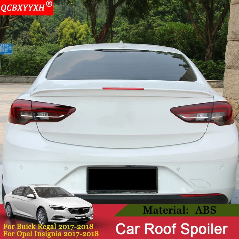 Qcbxyyxh Car Styling Abs Material Roof Spoiler Car External Decoration For Buick Regal Opel Insignia 2017 2018 Sedan Accessories Roof Spoiler Spoiler Carcar Spoiler Aliexpress