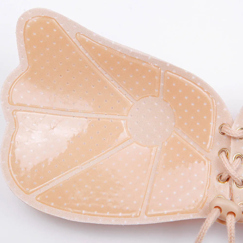 Sexy Lingerie Accessory Breathable Wings Of The Goddess Instant Breast Petals Lift Invisible Silicone Push Up Bra Stickers Apr11 17