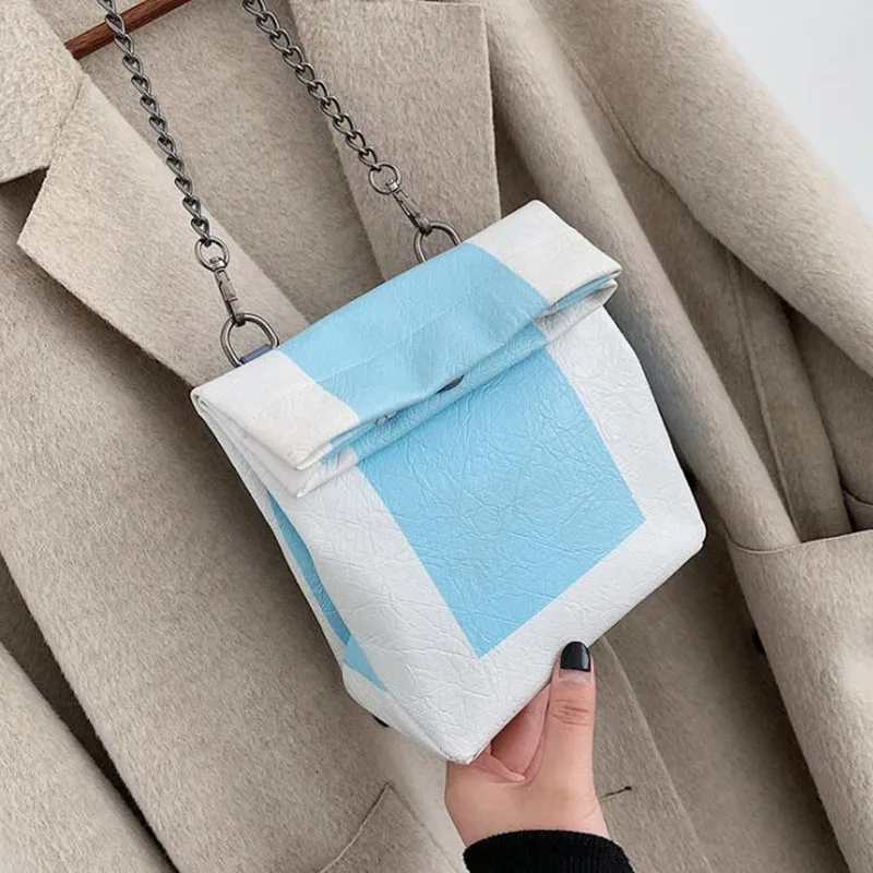 Panelled Personality Shopping Bag Designer Chain HandbagTotes Bag Women Crossbody Bag Female Shoulderbag Bolsa Sac #1177
Panelled Personality Shopping Bag Designer Chain HandbagTotes Bag Women Crossbody Bag Female Shoulderbag Bolsa Sac #1177