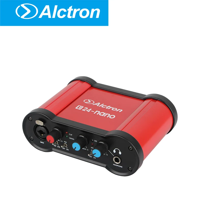 Alctron U24NANO audio interface signal channel convert from A to D or | Электроника