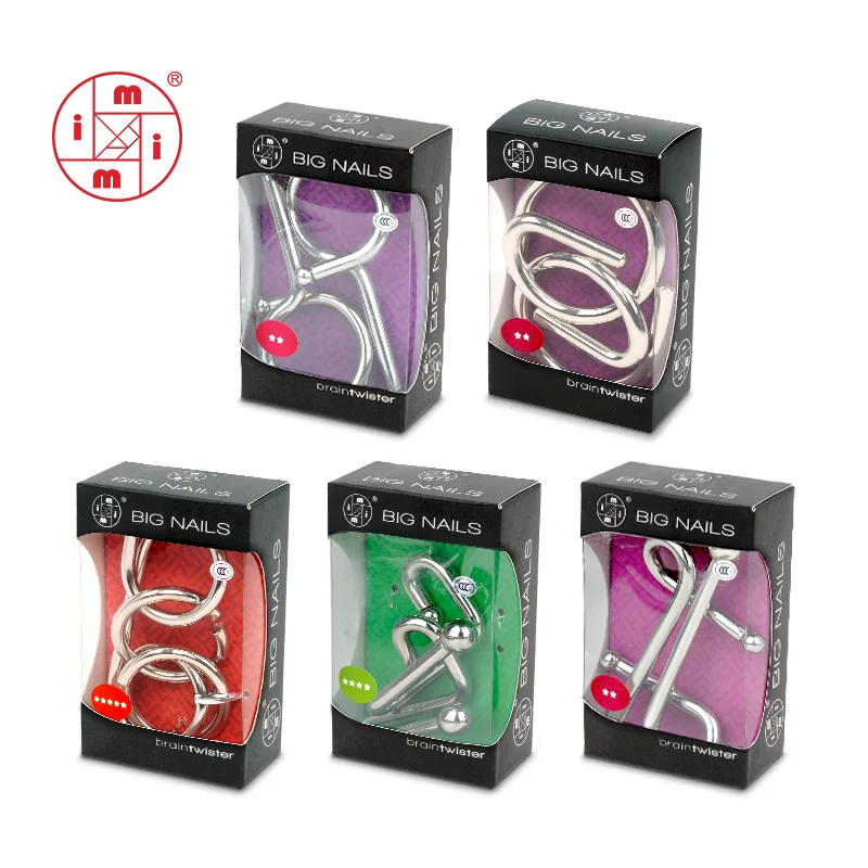 MITOYS Metal Puzzle Wire IQ Mind Brain Teaser Puzzle Kids Game educational Toys for Children Adults Montessori Toys
MITOYS Metal Puzzle Wire IQ Mind Brain Teaser Puzzle Kids Game educational Toys for Children Adults Montessori Toys