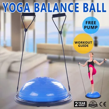 Bosu Ball Balance Trainer Yoga Fitness Strength Exercise with Pump 
Bosu Ball Balance Trainer Yoga Fitness Strength Exercise with Pump