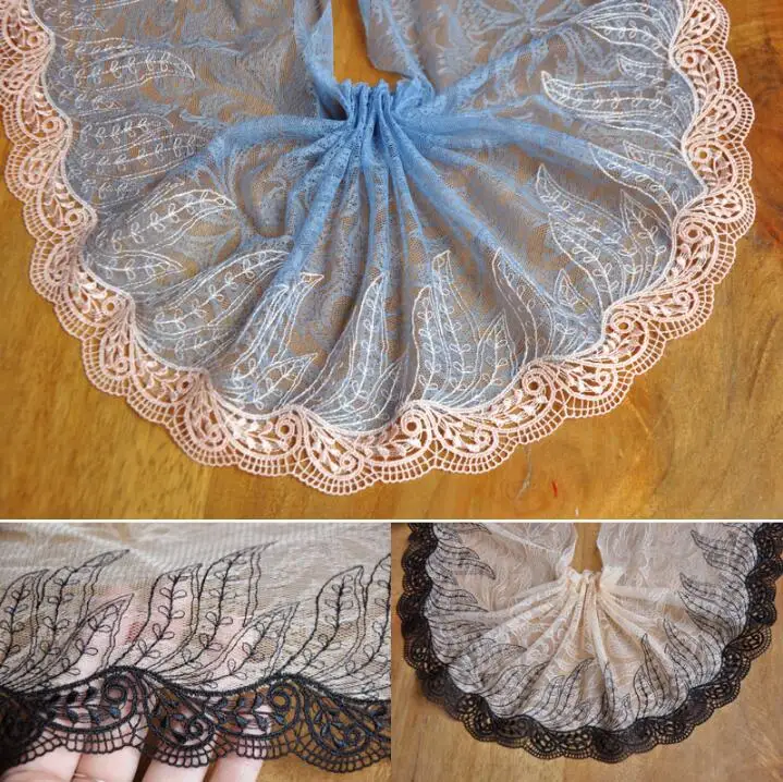 2 Meters 2017 Hot Women Embroidery Doll Lace Fabrics High Quality 18cm Blue Skin Flower Lace Trim Fabric
2 Meters 2017 Hot Women Embroidery Doll Lace Fabrics High Quality 18cm Blue Skin Flower Lace Trim Fabric