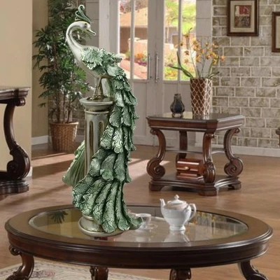 Compra adornos de pavo real online al por mayor de China, Mayoristas de