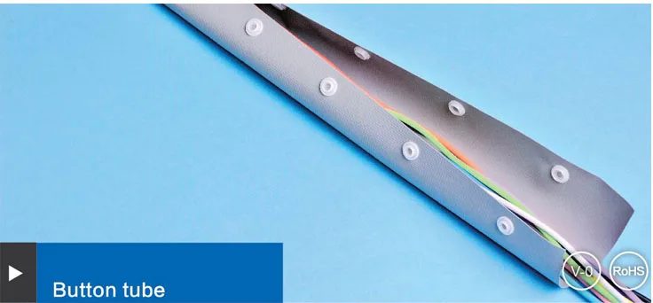 Fire-retardant Wire Cable Sleeve, wire strapping, PVC+POM button-and-stick (optional) wire and cable protection end tape
Fire-retardant Wire Cable Sleeve, wire strapping, PVC+POM button-and-stick (optional) wire and cable protection end tape