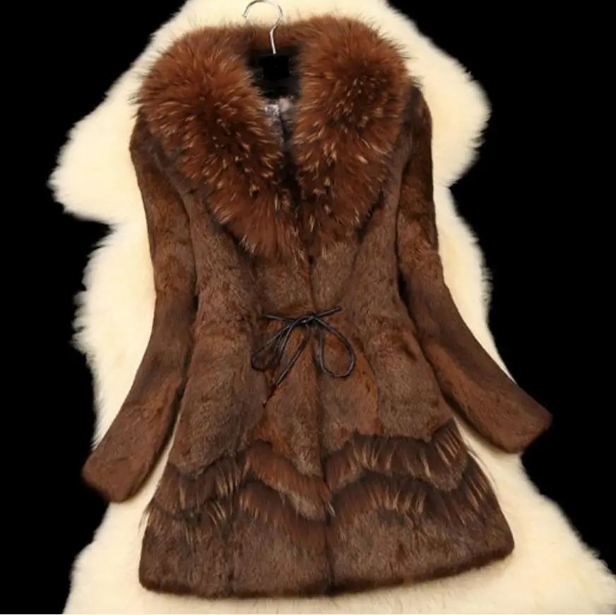 Image large size women s fur coats winter jackets and thick warm coat high quality fur coat Natural wool mink coat 100% natural fur