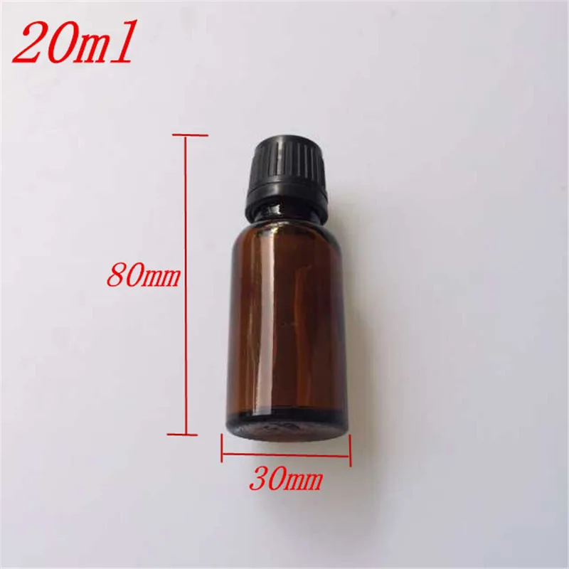 10 pcs 30x80 mm Brown Glass Bottles With Black Plastic Safety Screw Cap DIY 20 ml Empty Glass Bottles Storage Jars Containers
10 pcs 30x80 mm Brown Glass Bottles With Black Plastic Safety Screw Cap DIY 20 ml Empty Glass Bottles Storage Jars Containers