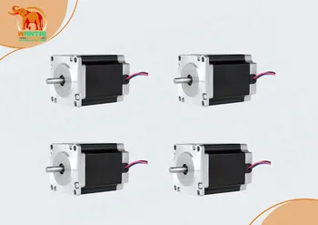 4 PCS Wantai Stepper Motor/Stepping motor, Nema 23 with 270oz-in, 3.0A, 78mm,6 leading wires, 2 phases, CNC Engraver, Mill, Cut
4 PCS Wantai Stepper Motor/Stepping motor, Nema 23 with 270oz-in, 3.0A, 78mm,6 leading wires, 2 phases, CNC Engraver, Mill, Cut