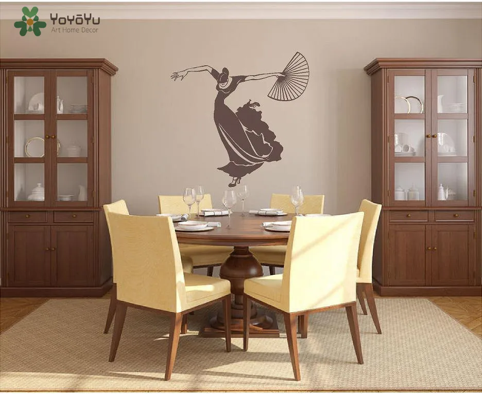 Flamenco Dancer Wall Sticker Modern Fashion Woman Vinyl Wall Decal Dance Studio Art Mural Removable Home Decor Interior DIYSY344
Flamenco Dancer Wall Sticker Modern Fashion Woman Vinyl Wall Decal Dance Studio Art Mural Removable Home Decor Interior DIYSY344