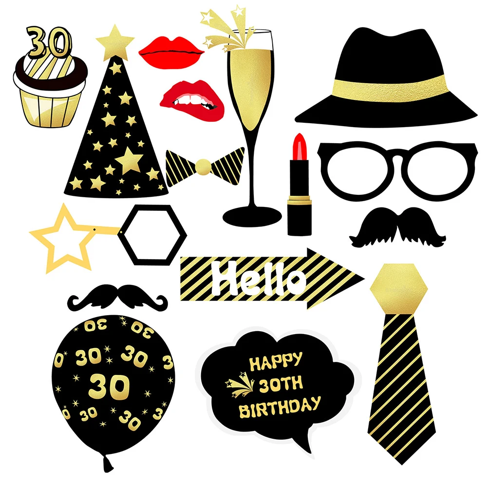 18/30/40/50/60th Birthday Photo Booth Props Happy Birthday Party Decoration Photobooth Adult Party Decoration Birthday Favors
18/30/40/50/60th Birthday Photo Booth Props Happy Birthday Party Decoration Photobooth Adult Party Decoration Birthday Favors