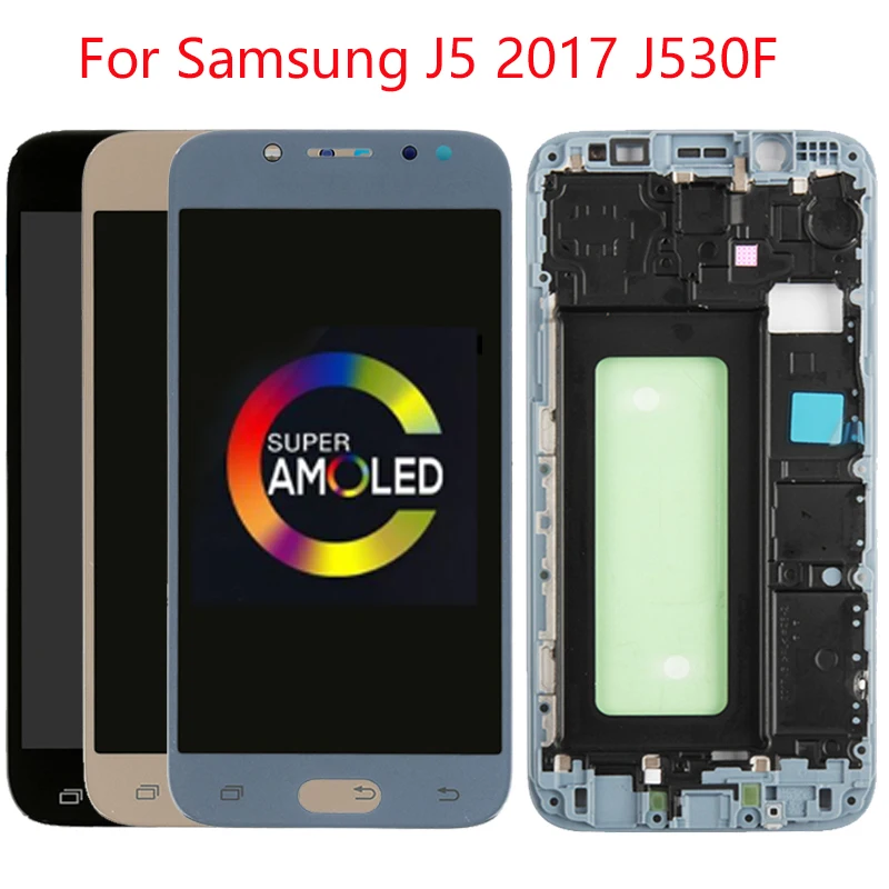 Original J530 LCD For Samsung Galaxy J5 2017 LCD Screen Frame Touch Screen Assembly SM-J530F J530FN J530N LCD Display Digitizer
Original J530 LCD For Samsung Galaxy J5 2017 LCD Screen Frame Touch Screen Assembly SM-J530F J530FN J530N LCD Display Digitizer