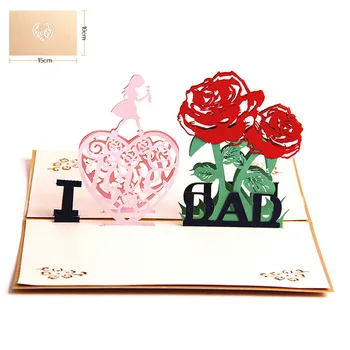 3D Laser Cut Handmade Show Heart Girl I Love Dad Blessing Greeting Card Father's Day Daddy Birthday Thanksgiving Creative Gift 
3D Laser Cut Handmade Show Heart Girl I Love Dad Blessing Greeting Card Father's Day Daddy Birthday Thanksgiving Creative Gift