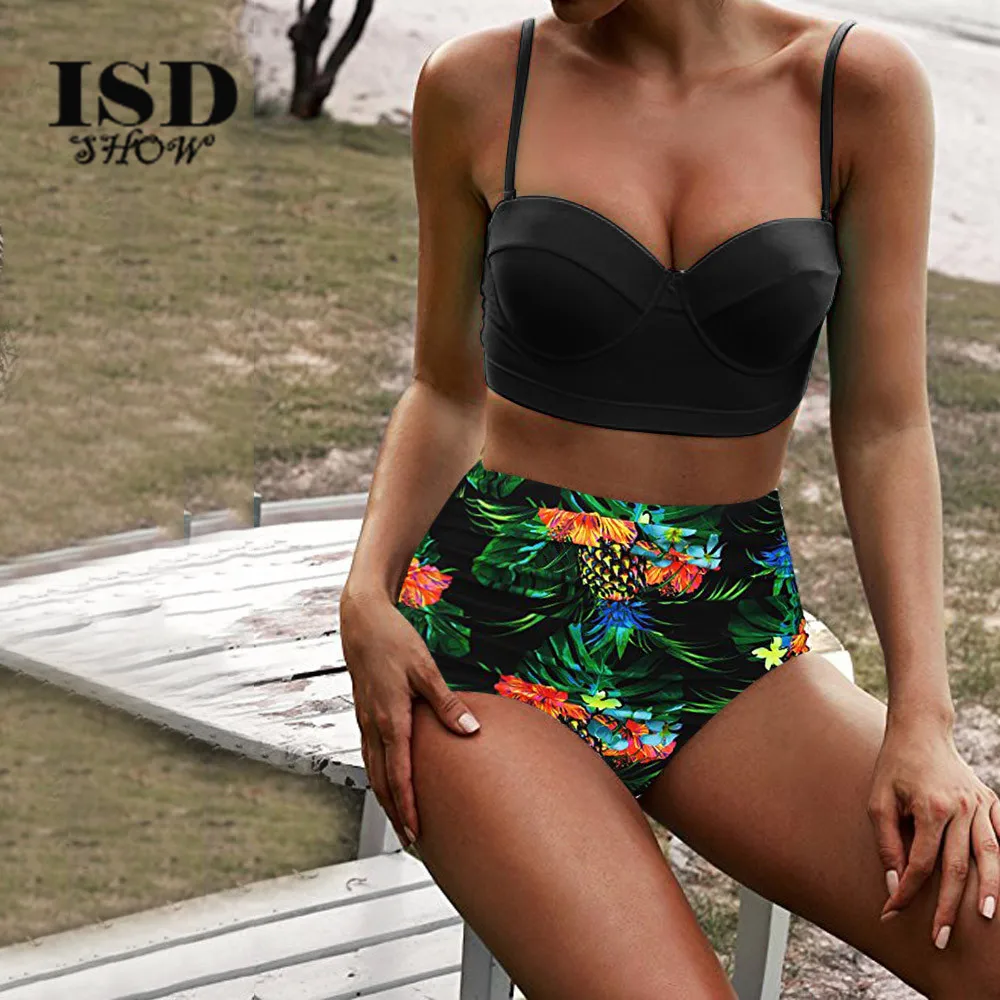 2019 New Bikinis Women Swimsuit High Waist Bathing Suit Plus Size Swimwear Push Up Bikini Set Vintage Beach Wear bathing suit #6
2019 New Bikinis Women Swimsuit High Waist Bathing Suit Plus Size Swimwear Push Up Bikini Set Vintage Beach Wear bathing suit #6