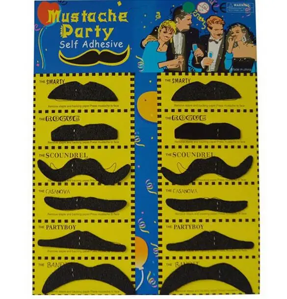 New 2019 1 Set Of 12 Beards Fancy Dress Carnival Moustache Glue False Beard Fake Moustache Fake Beard For Kids Adult Decor
New 2019 1 Set Of 12 Beards Fancy Dress Carnival Moustache Glue False Beard Fake Moustache Fake Beard For Kids Adult Decor