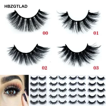10 Styles 5 pairs /box 100% Real Mink Eyelashes 3D Natural False Eyelashes Mink Lashes Soft Eyelash Extension Makeup Kit Cilios
10 Styles 5 pairs /box 100% Real Mink Eyelashes 3D Natural False Eyelashes Mink Lashes Soft Eyelash Extension Makeup Kit Cilios