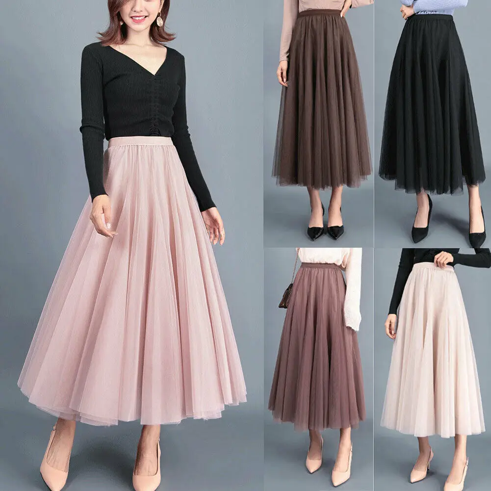 2019 Newest Hot Princess Tutu Skirt Petticoat Women High Waist Lace Mesh Tulle Solid Long Skirt Ladies Layered Pleated Skirts
2019 Newest Hot Princess Tutu Skirt Petticoat Women High Waist Lace Mesh Tulle Solid Long Skirt Ladies Layered Pleated Skirts
