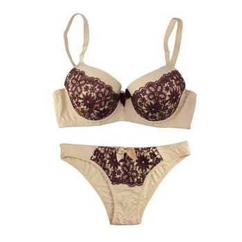 MiaoErSiDai Full Cup Women Lingerie Set Push-Up Bra Lace Underwear Printed Underwired Bra Set Panties And Thong B-DD Cup 32-44
MiaoErSiDai Full Cup Women Lingerie Set Push-Up Bra Lace Underwear Printed Underwired Bra Set Panties And Thong B-DD Cup 32-44
