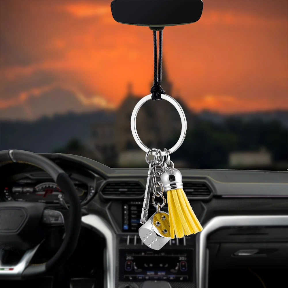 BEMOST Car Pendant Dice Eiffel Tower Automobile Decoration Charm Auto Interior Rear View Mirror Suspension Hanging Ornament Gift
BEMOST Car Pendant Dice Eiffel Tower Automobile Decoration Charm Auto Interior Rear View Mirror Suspension Hanging Ornament Gift