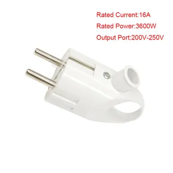 EU Standard Electrical Power Rewireable Plug Male for wire Socket switch Adapter Extension Cord Connector Detachable plug
EU Standard Electrical Power Rewireable Plug Male for wire Socket switch Adapter Extension Cord Connector Detachable plug