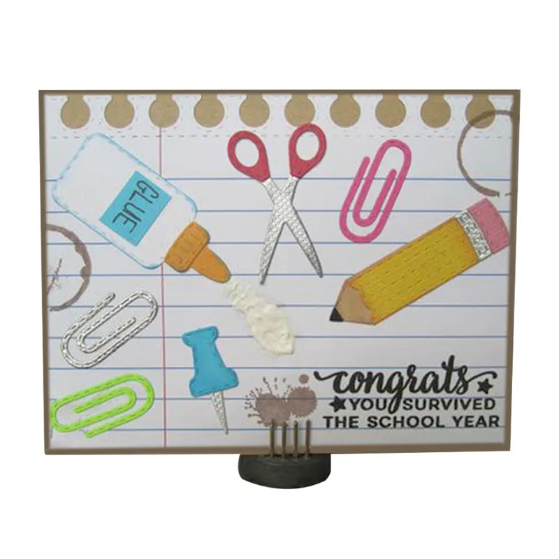GJCrafts School Dies Cutting Dies 2019 for Card Making Scrapbooking DIY Album Decor Paper Photo Craft Stencil Metal Die Cut
GJCrafts School Dies Cutting Dies 2019 for Card Making Scrapbooking DIY Album Decor Paper Photo Craft Stencil Metal Die Cut