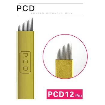 50pcs 12-Pin Slope Stable PCD Permanent Makeup Eyebrow Microblading Manual Pen Tattoo Blade, disposable Needle Individually pack
50pcs 12-Pin Slope Stable PCD Permanent Makeup Eyebrow Microblading Manual Pen Tattoo Blade, disposable Needle Individually pack