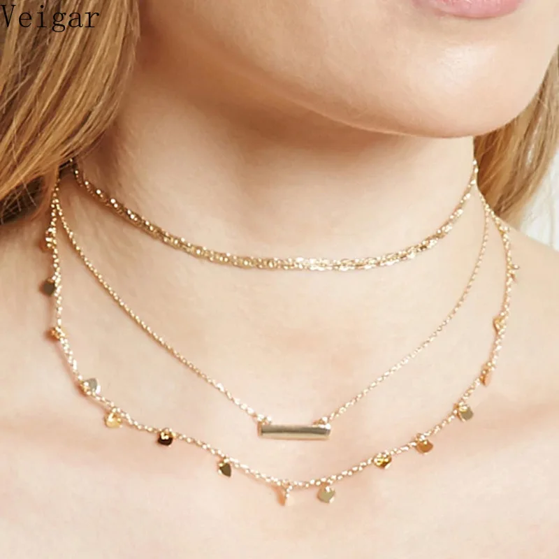New Style Gold Silver Color Clavicle Chains Women Choker Necklace Hearts Tassel 2018 Fashion Jewelry Ladies Party Necklace
New Style Gold Silver Color Clavicle Chains Women Choker Necklace Hearts Tassel 2018 Fashion Jewelry Ladies Party Necklace