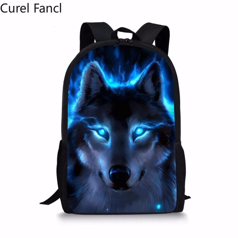 2019 New Hot Wolf Print Schoolbags for Children Cool Student Kids Bookbags Mochila Infantil Animal Teenager Girls School Bag
2019 New Hot Wolf Print Schoolbags for Children Cool Student Kids Bookbags Mochila Infantil Animal Teenager Girls School Bag