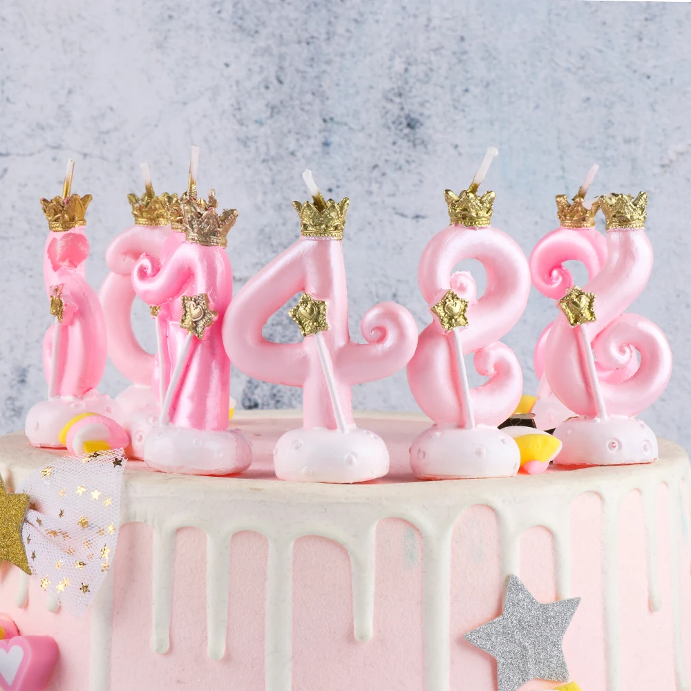 1Pcs Pink Crown 0-9 Digital Number Cake Candle Happy Birthday Cake Topper Party Decoration Kids Favor Wedding Supplies Dropship
1Pcs Pink Crown 0-9 Digital Number Cake Candle Happy Birthday Cake Topper Party Decoration Kids Favor Wedding Supplies Dropship