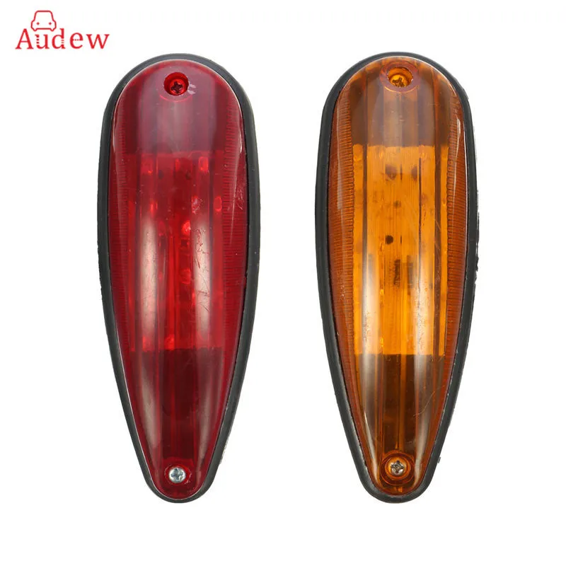 1Pcs 10 LED Truck Bus Trailer Side Marker Indicators Light Rear Tail light Lamp 12V 24V Red/Yellow 
1Pcs 10 LED Truck Bus Trailer Side Marker Indicators Light Rear Tail light Lamp 12V 24V Red/Yellow