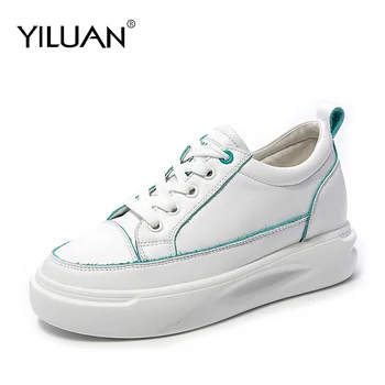 Yiluan Brand leather Sneakers 2020 autumn new wild casual comfortable simple temperament casual white shoes woman Single shoes
Yiluan Brand leather Sneakers 2020 autumn new wild casual comfortable simple temperament casual white shoes woman Single shoes