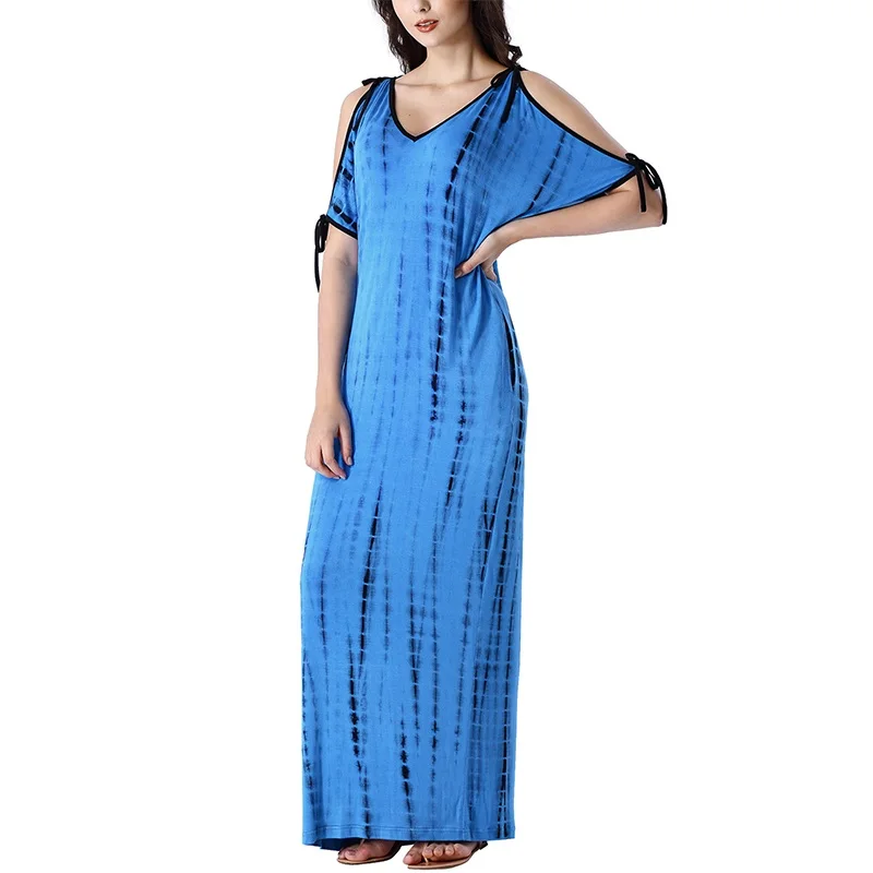 Vfemage Women V Neck Cutout Open Cold Shoulder Batwing Dolman Sleeve Pockets Loose Plain Casual Beach Party Tunic Maxi Dress 018
Vfemage Women V Neck Cutout Open Cold Shoulder Batwing Dolman Sleeve Pockets Loose Plain Casual Beach Party Tunic Maxi Dress 018