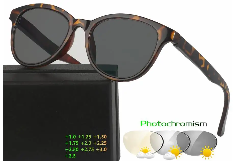 JN IMPRESSION Photochromic Reading Glasses Women Men Presbyopia Eyeglasses sunglasses discoloration with Diopters 1.0-4.0
JN IMPRESSION Photochromic Reading Glasses Women Men Presbyopia Eyeglasses sunglasses discoloration with Diopters 1.0-4.0