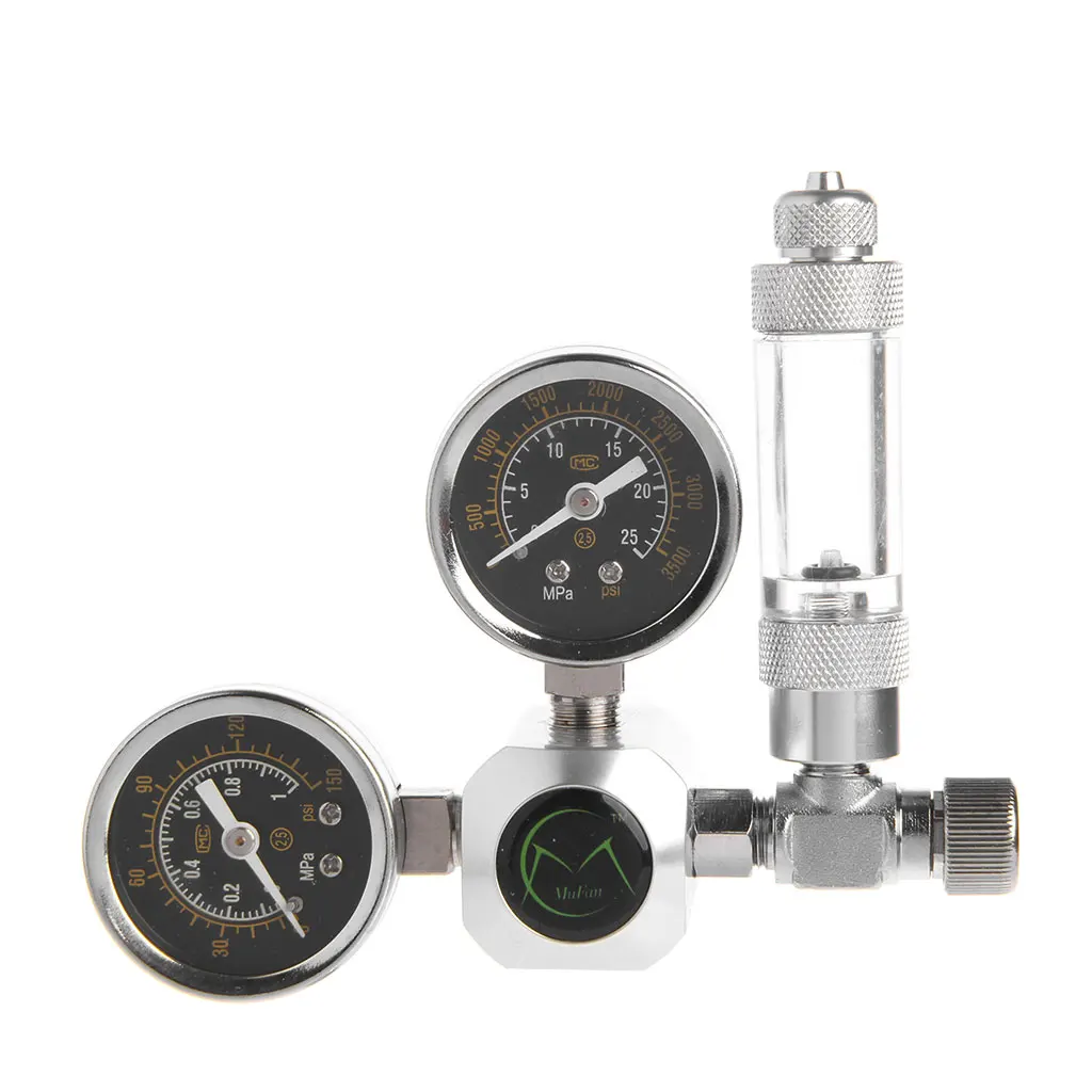 2019 Aquarium CO2 Regulator G5 / 8 Interface Check Valve Bubble Counter CO2 Control
2019 Aquarium CO2 Regulator G5 / 8 Interface Check Valve Bubble Counter CO2 Control