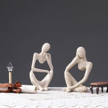 Creative Nordic Modern Simple and Abstract Figure Art Sandstone Sculpture Home Living Room Hotel Decorations
Creative Nordic Modern Simple and Abstract Figure Art Sandstone Sculpture Home Living Room Hotel Decorations