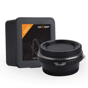 K&F Concept Lens Mount Adapter for Minolta MD MC Mount Lens to Nikon AI F AIS Mount DSLR Camera Body
K&F Concept Lens Mount Adapter for Minolta MD MC Mount Lens to Nikon AI F AIS Mount DSLR Camera Body