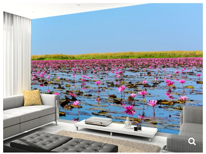 Custom natural landscape wallpaper,Sea of Pink Lotus,3D modern photo for living room bedroom kitchen waterproof wallpaper
Custom natural landscape wallpaper,Sea of Pink Lotus,3D modern photo for living room bedroom kitchen waterproof wallpaper