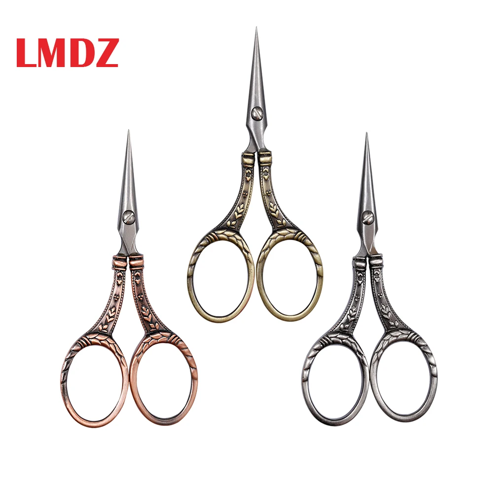 LMDZ 1Pcs 11cm Vintage Style Scissors Antique Cutter Cutting Embroidery Cross Stitch Sewing Scissors tailor's scissors
LMDZ 1Pcs 11cm Vintage Style Scissors Antique Cutter Cutting Embroidery Cross Stitch Sewing Scissors tailor's scissors
