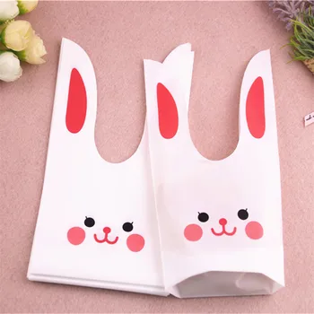 Wholesale 50pcs/lot 10x17cm Cute Rabbit Ear Sachet Plastique for Pokemon Party Handmade Bakery Cookies Bags
Wholesale 50pcs/lot 10x17cm Cute Rabbit Ear Sachet Plastique for Pokemon Party Handmade Bakery Cookies Bags