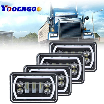 YOOERGOO 4x6 led Headlights 4"x6" Sealed Beam Rectangular Replacement with DRL Amber Halo Turn Signal For Chevrolet Ford Trucks
YOOERGOO 4x6 led Headlights 4"x6" Sealed Beam Rectangular Replacement with DRL Amber Halo Turn Signal For Chevrolet Ford Trucks