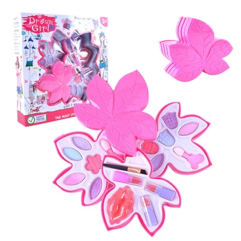Kids Girls Makeup Tool Kit Cosmetics Play Toy Maple Leaf Shape Children Pretend Play Toys Box
Kids Girls Makeup Tool Kit Cosmetics Play Toy Maple Leaf Shape Children Pretend Play Toys Box