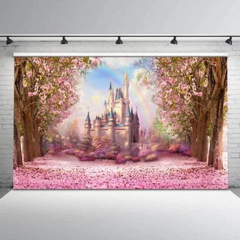 Photography Studio Fairy Tale Vinyl Photography Background Flower castle newborn children birthday party Photo Backdrops S-2711
Photography Studio Fairy Tale Vinyl Photography Background Flower castle newborn children birthday party Photo Backdrops S-2711