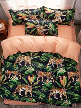 4 Pcs Bedlinens Set Green Jungle Comfy Supple Comfortable Bedding Set
4 Pcs Bedlinens Set Green Jungle Comfy Supple Comfortable Bedding Set