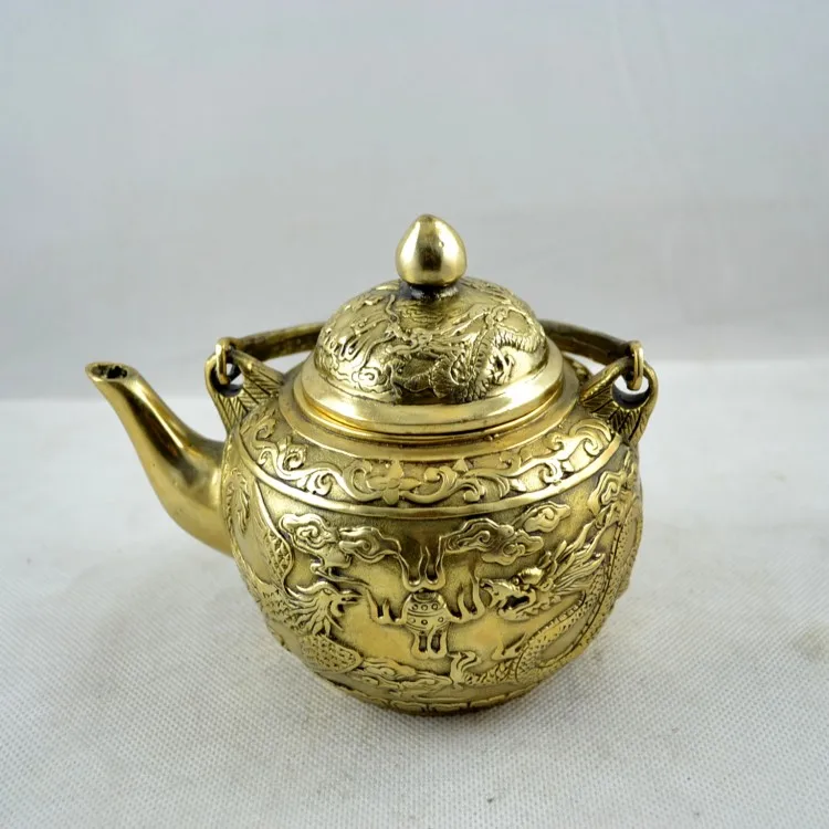 Brass Copper statue brass Dragon and Phoenix Pot Portable Pot Hannaford dragon and phoenix town house feng shui home furnishing
Brass Copper statue brass Dragon and Phoenix Pot Portable Pot Hannaford dragon and phoenix town house feng shui home furnishing