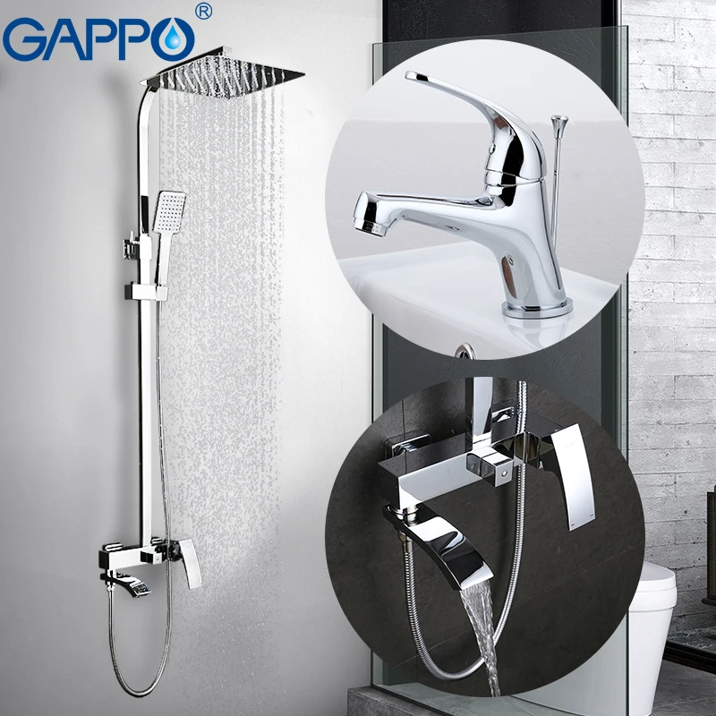 GAPPO bathroom shower faucet set bathtub faucets shower Bath Shower taps Basin faucet Bathroom sink Faucet Sanitary Ware Suite
GAPPO bathroom shower faucet set bathtub faucets shower Bath Shower taps Basin faucet Bathroom sink Faucet Sanitary Ware Suite