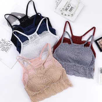 Summer Tube Top Female Wrapped Chest Sexy Lace Women Bra Push Up Padded Underwear
Summer Tube Top Female Wrapped Chest Sexy Lace Women Bra Push Up Padded Underwear
