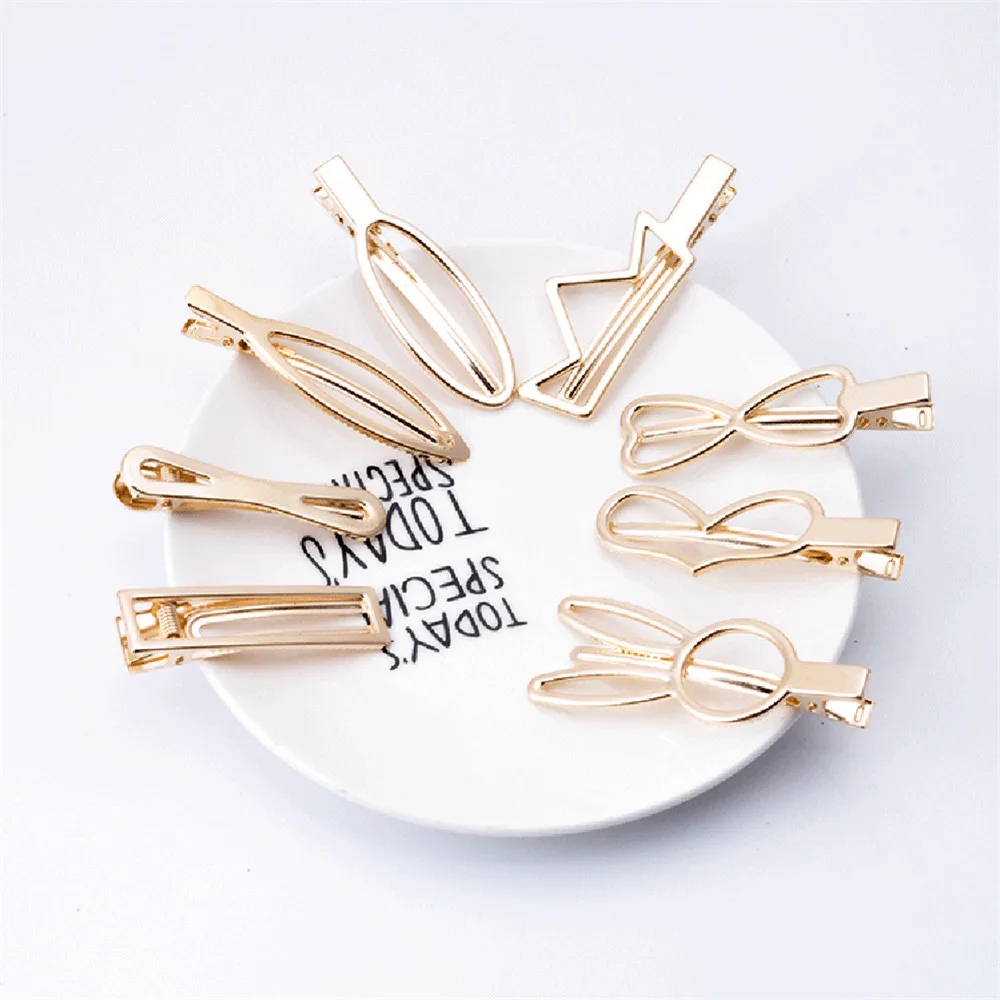 Geometric DIY Hairgrips Gold Hollow Metal Hairpins Barrettes Hair Clip Hair Accessories Heart Bow Headwear Crown Headband New
Geometric DIY Hairgrips Gold Hollow Metal Hairpins Barrettes Hair Clip Hair Accessories Heart Bow Headwear Crown Headband New