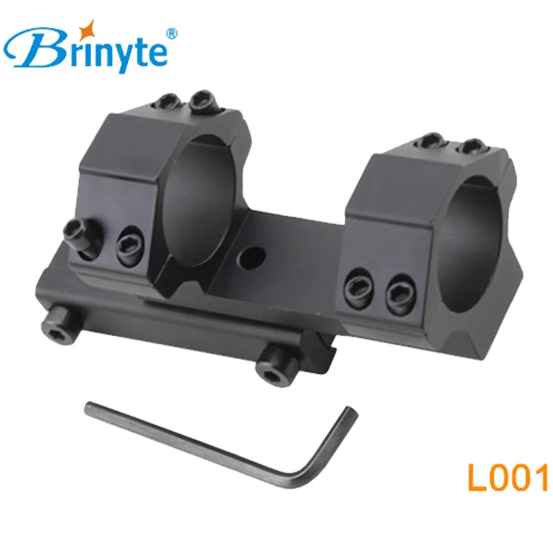 Brinyte 25.4mm Double Ring 20mm Scope Tube Flashlight Laser Rail Mount Adapter Hunting Bracket Clip Holder | Освещение